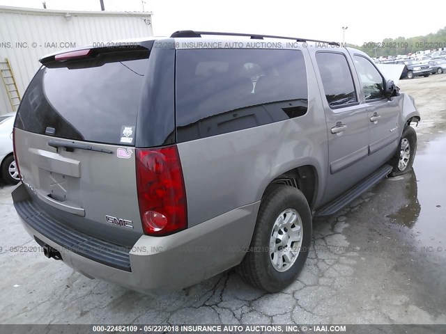 1GKFK16317J251680 - 2007 GMC YUKON XL K1500 TAN photo 4