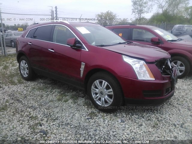 3GYFNDEY4AS554051 - 2010 CADILLAC SRX LUXURY COLLECTION RED photo 1