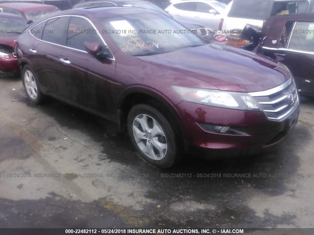 5J6TF2H56CL010343 - 2012 HONDA CROSSTOUR EXL RED photo 1