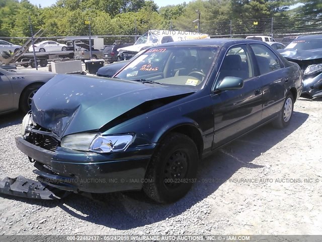 4T1BG22K1VU800428 - 1997 TOYOTA CAMRY CE/LE/XLE 绿色 照片 2