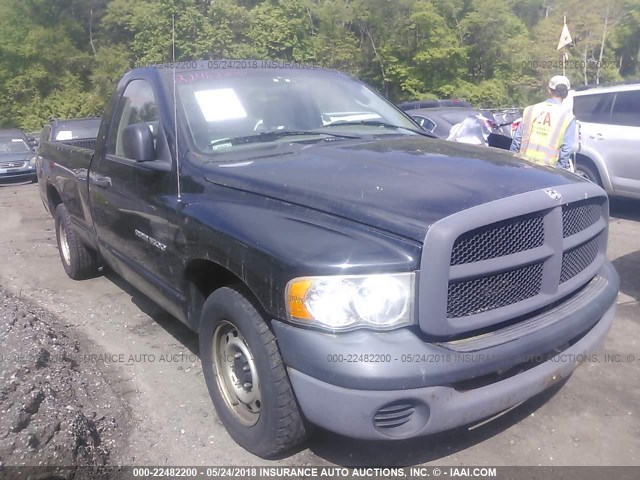 1D7HA16K44J235537 - 2004 DODGE RAM 1500 ST BLACK photo 1