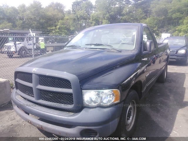 1D7HA16K44J235537 - 2004 DODGE RAM 1500 ST BLACK photo 2