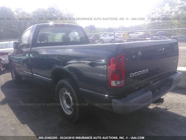 1D7HA16K44J235537 - 2004 DODGE RAM 1500 ST BLACK photo 3