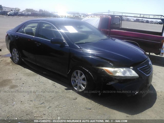 JTNBK46K673015514 - 2007 TOYOTA CAMRY NEW GENERAT LE/XLE/SE BLACK photo 1