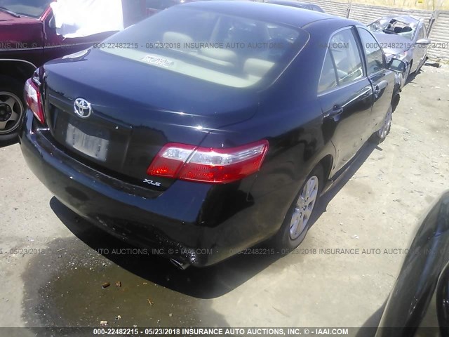 JTNBK46K673015514 - 2007 TOYOTA CAMRY NEW GENERAT LE/XLE/SE BLACK photo 4