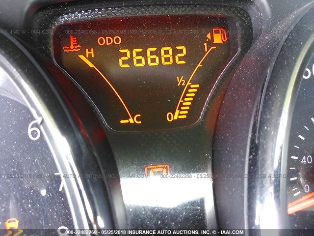 3N1CE2CP3EL428290 - 2014 NISSAN VERSA NOTE S/S PLUS/SV/SL RED photo 7