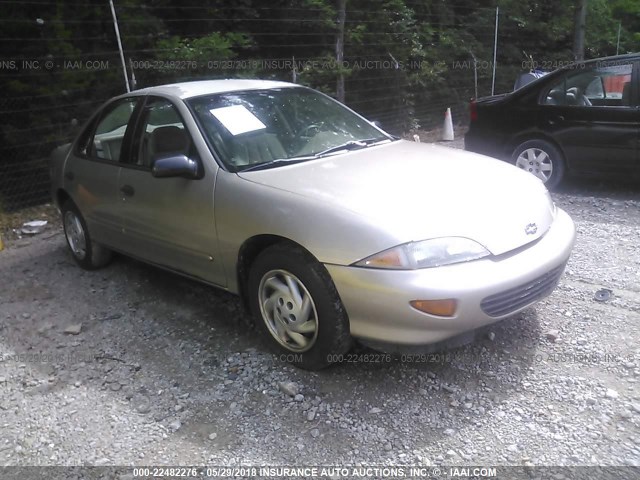 1G1JF5246V7141419 - 1997 CHEVROLET CAVALIER LS TAN photo 1