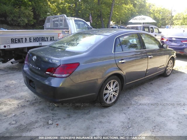 4T1BK36B28U260140 - 2008 TOYOTA AVALON XL/XLS/TOURING/LIMITED GRAY photo 4