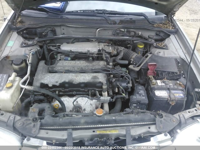 3N1BB51D01L121796 - 2001 NISSAN SENTRA SE TAN photo 10