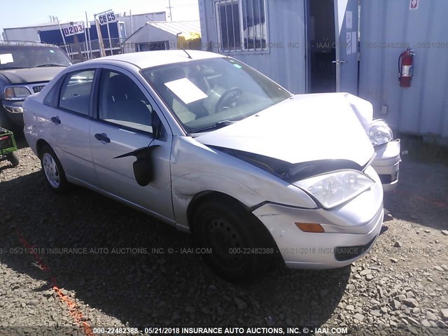 1FAFP34N17W353521 - 2007 FORD FOCUS ZX4/S/SE/SES SILVER photo 1