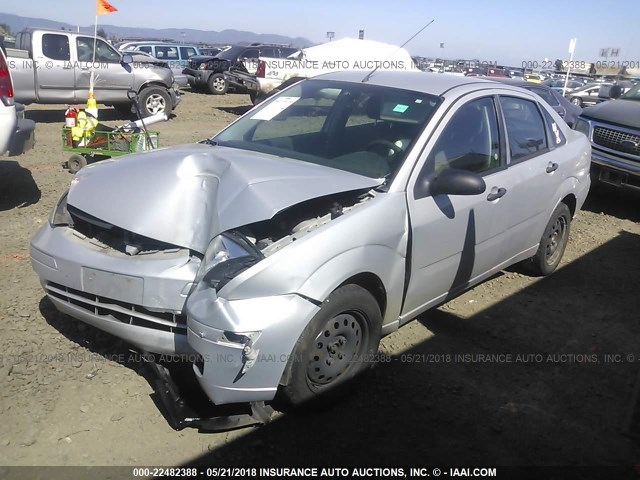 1FAFP34N17W353521 - 2007 FORD FOCUS ZX4/S/SE/SES SILVER photo 2