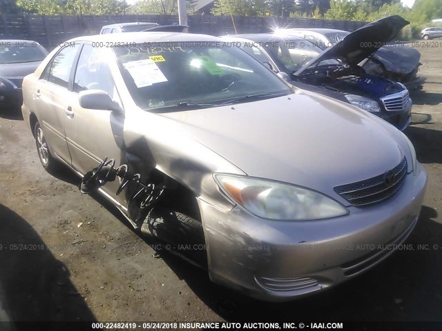 4T1BF32K64U075397 - 2004 TOYOTA CAMRY LE/XLE/SE ოქროსფერი ფოტო 1
