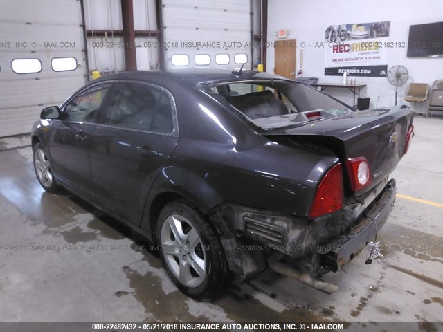 1G1ZB5EB2AF239629 - 2010 CHEVROLET MALIBU LS GRAY photo 3