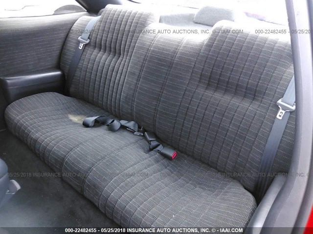 1G2WJ12M2TF253954 - 1996 PONTIAC GRAND PRIX SE 红色 照片 8