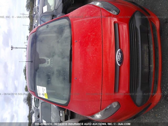 NM0LS7F79F1210682 - 2015 FORD TRANSIT CONNECT XLT RED photo 6