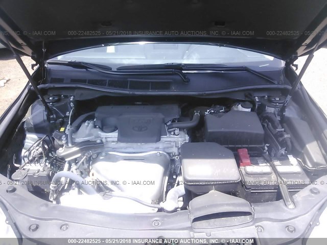 4T1BF1FK5HU330559 - 2017 TOYOTA CAMRY LE/XLE/SE/XSE BLUE photo 10