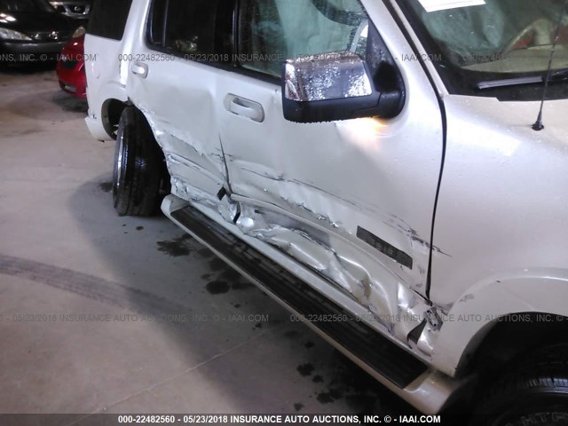 1FMEU75866ZA04829 - 2006 FORD EXPLORER LIMITED 奶油色 照片 6