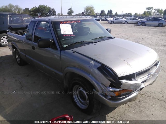 1GCCS19W918239425 - 2001 CHEVROLET S TRUCK S10 Pewter photo 1