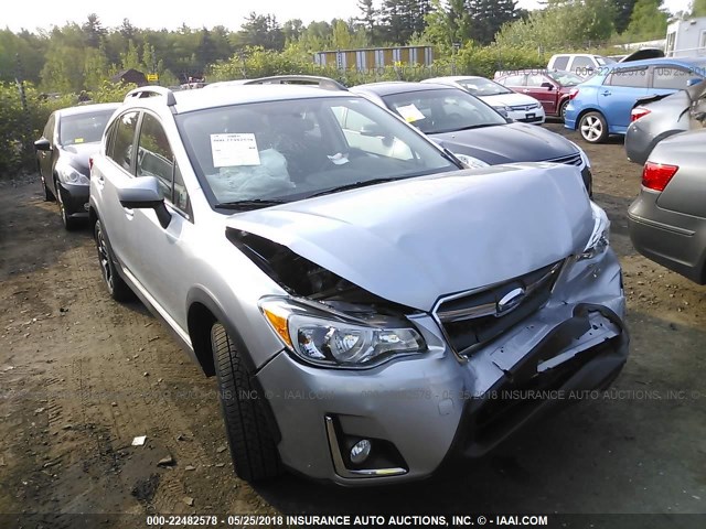 JF2GPABC8H8206771 - 2017 SUBARU CROSSTREK PREMIUM ვერცხლისფერი ფოტო 1