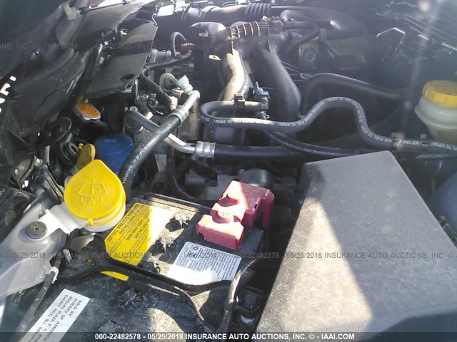 JF2GPABC8H8206771 - 2017 SUBARU CROSSTREK PREMIUM ვერცხლისფერი ფოტო 10