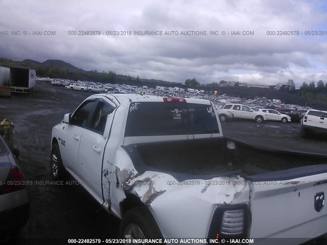 1C6RR7MT5DS685477 - 2013 RAM 1500 SPORT WHITE photo 6