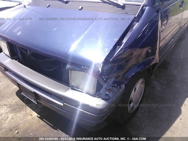 1FMDA31U7VZA08953 - 1997 FORD AEROSTAR Dark Blue photo 6