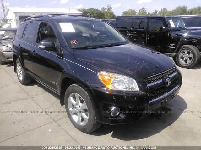 JTMDK4DV4A5092260 - 2010 TOYOTA RAV4 LIMITED BLACK photo 1