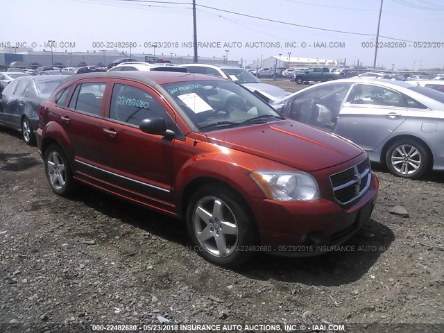 1B3HE78K97D257438 - 2007 DODGE CALIBER R/T ORANGE photo 1