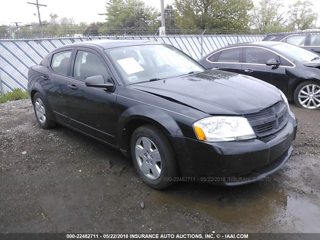 1B3CC4FB2AN157880 - 2010 DODGE AVENGER SXT BLACK photo 1