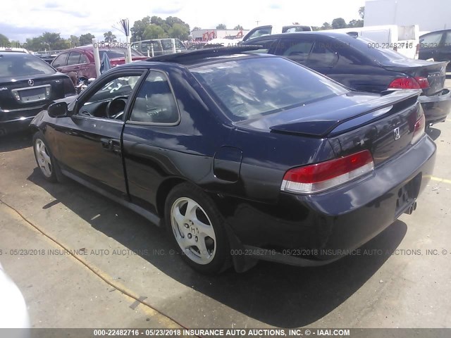 JHMBB6140VC012578 - 1997 HONDA PRELUDE BLACK photo 3