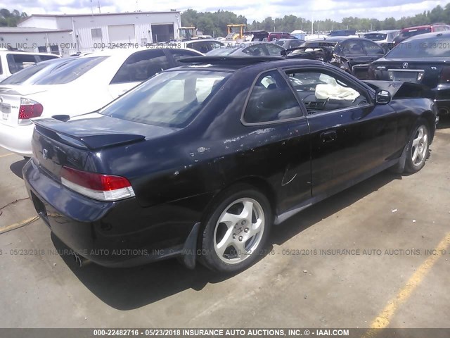 JHMBB6140VC012578 - 1997 HONDA PRELUDE BLACK photo 4