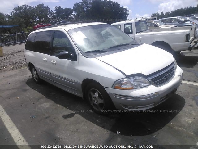 2FMDA5348YBC65393 - 2000 FORD WINDSTAR SEL WHITE photo 1