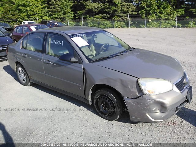 1G1ZS58F87F106641 - 2007 CHEVROLET MALIBU LS BROWN photo 1
