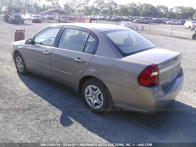 1G1ZS58F87F106641 - 2007 CHEVROLET MALIBU LS BROWN photo 3