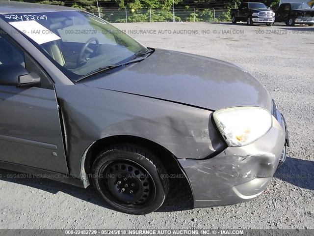 1G1ZS58F87F106641 - 2007 CHEVROLET MALIBU LS BROWN photo 6