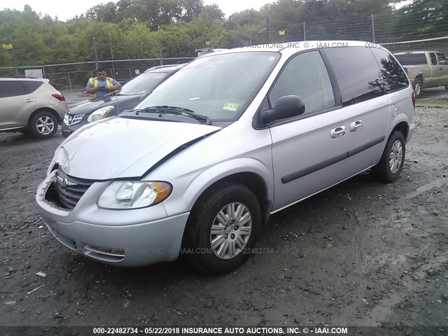 1A4GP45R76B655031 - 2006 CHRYSLER TOWN & COUNTRY  SILVER photo 2