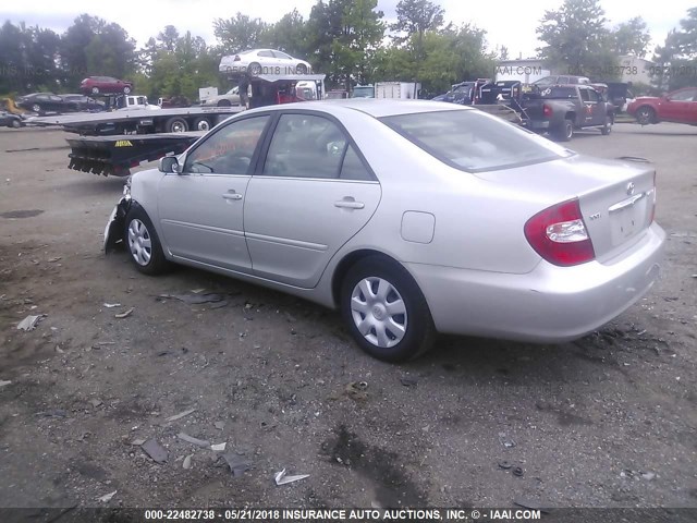 4T1BE32K53U158112 - 2003 TOYOTA CAMRY LE/XLE/SE ვერცხლისფერი ფოტო 3