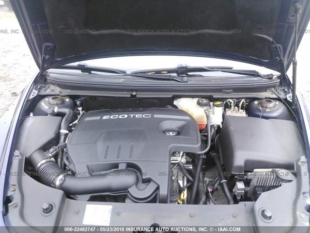 1G1ZH57BX94209880 - 2009 CHEVROLET MALIBU 1LT ლურჯი ფოტო 10