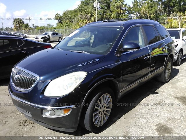 5GAER23DX9J190159 - 2009 BUICK ENCLAVE CXL ლურჯი ფოტო 2