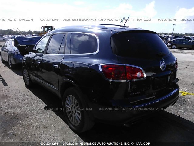 5GAER23DX9J190159 - 2009 BUICK ENCLAVE CXL ლურჯი ფოტო 3