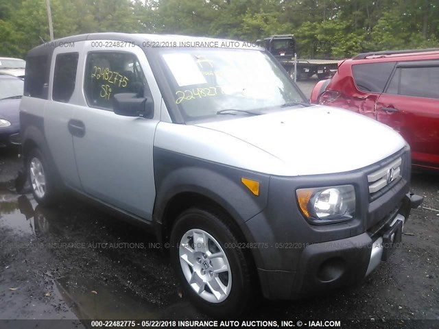 5J6YH28308L014216 - 2008 HONDA ELEMENT LX SILVER photo 1