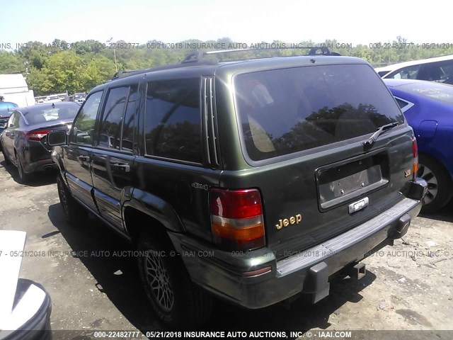 1J4GZ78Y1SC535499 - 1995 JEEP GRAND CHEROKEE LIMITED/ORVIS GREEN photo 3