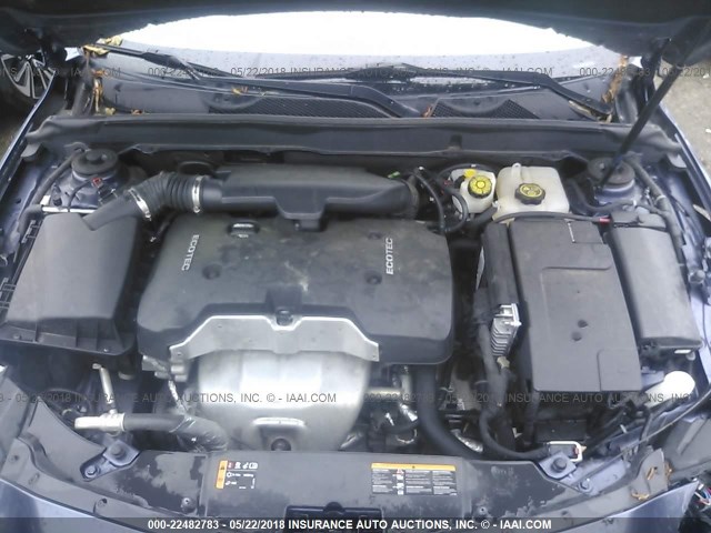 1G11C5SL5FF186147 - 2015 CHEVROLET MALIBU 1LT 蓝色 照片 10
