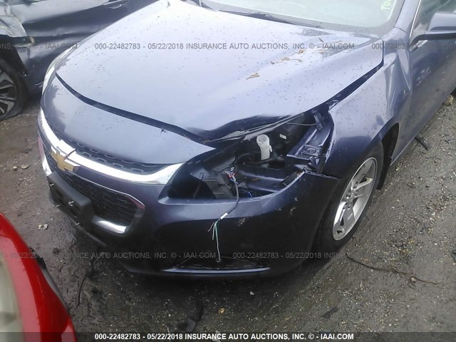 1G11C5SL5FF186147 - 2015 CHEVROLET MALIBU 1LT 蓝色 照片 6