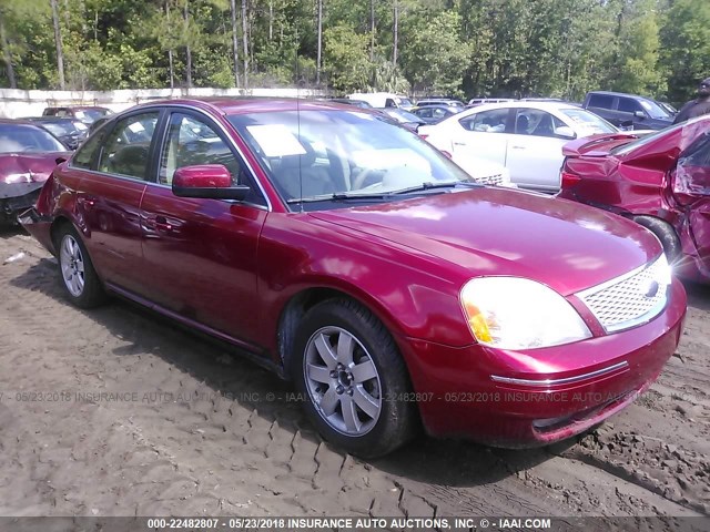 1FAHP24147G130321 - 2007 FORD FIVE HUNDRED SEL RED photo 1