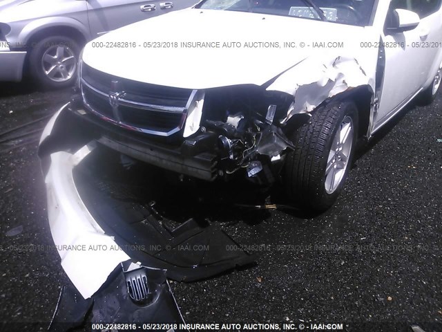 1B3CC1FB3AN177084 - 2010 DODGE AVENGER EXPRESS 白色 照片 6