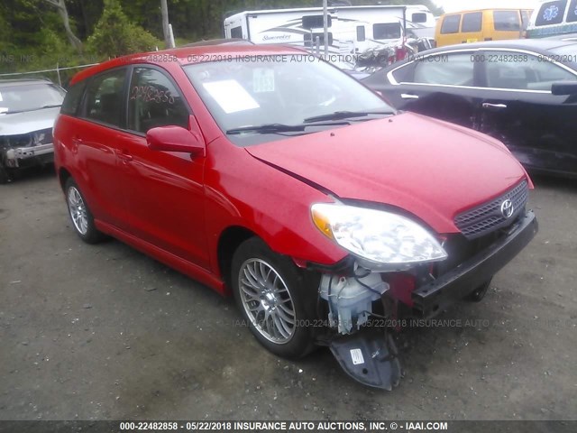 2T1KR32E17C667362 - 2007 TOYOTA COROLLA MATRIX XR RED photo 1