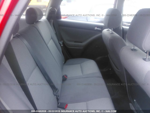 2T1KR32E17C667362 - 2007 TOYOTA COROLLA MATRIX XR RED photo 8