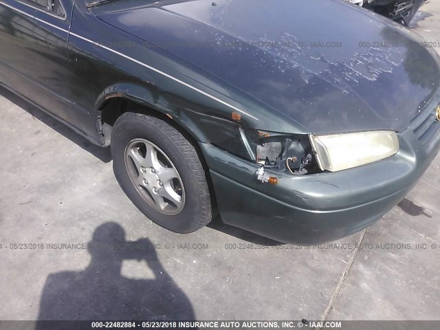 4T1BG22K3XU440727 - 1999 TOYOTA CAMRY CE/LE/XLE GREEN photo 6