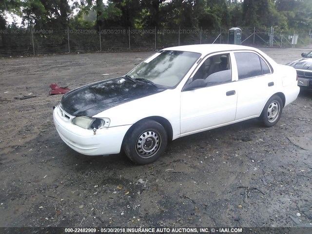1NXBR12E9YZ404248 - 2000 TOYOTA COROLLA VE/CE/LE 白色 照片 2